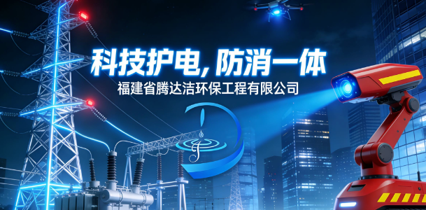 科技護“電”，防消一體！騰達潔為關鍵領域安全運維筑起硬核屏障